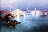 Thomas Moran Canvas Paintings - Venice from San Giorgio